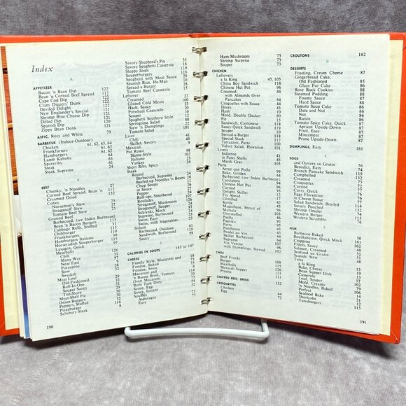 A Campbell Cookbook Cooking With Soup Spiral-Bound 1977 - Picture 7 of 9